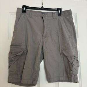 Men's Gray Cargo Shorts